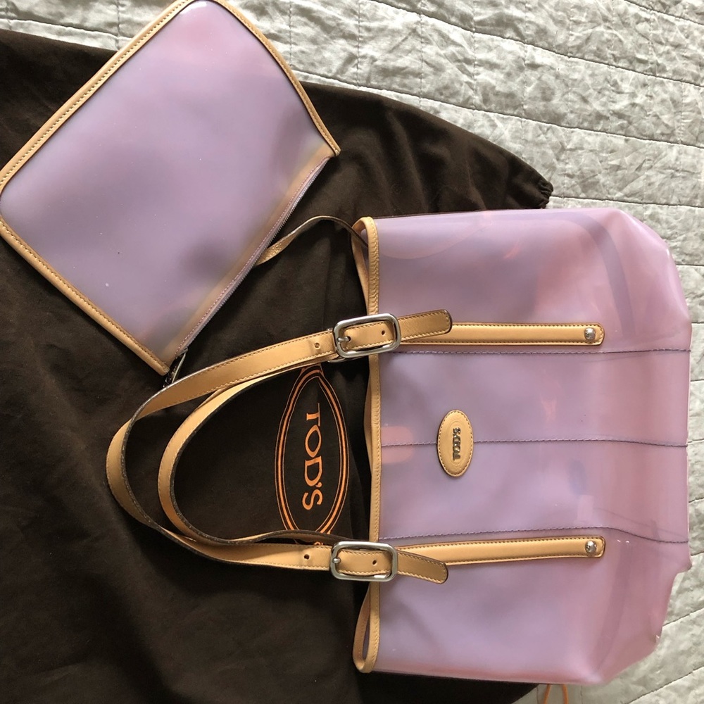 Tods jelly tote bag